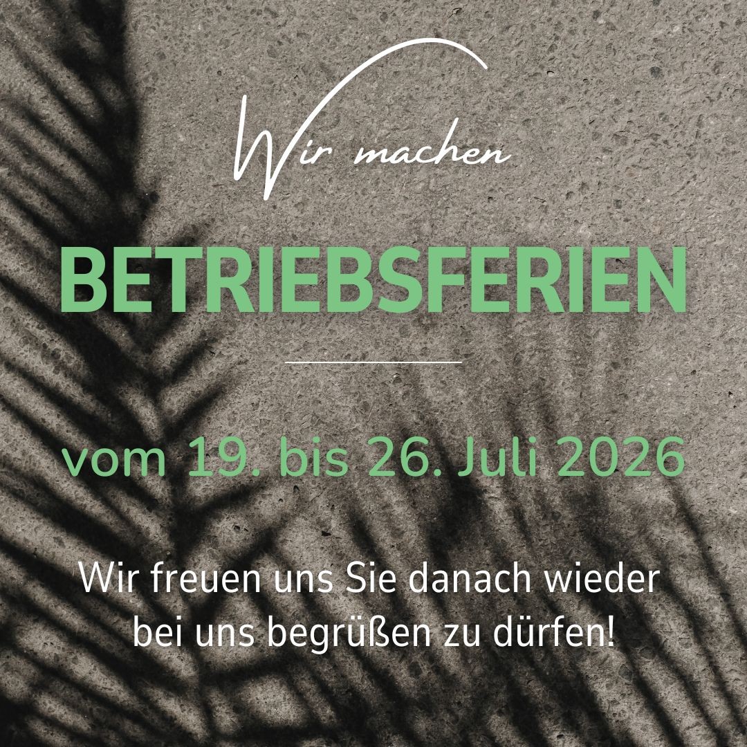 betriebsferien